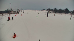 Sjezdovka skiareálu Hlubočky