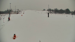 Sjezdovka skiareálu Hlubočky