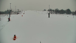 Sjezdovka skiareálu Hlubočky