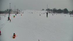 Sjezdovka skiareálu Hlubočky