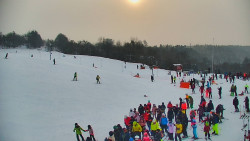 Sjezdovka skiareálu Hlubočky