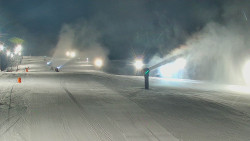 Sjezdovka skiareálu Hlubočky