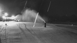 Sjezdovka skiareálu Hlubočky