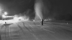 Sjezdovka skiareálu Hlubočky