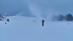 Sjezdovka skiareálu Hlubočky