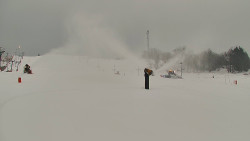 Sjezdovka skiareálu Hlubočky