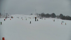 Sjezdovka skiareálu Hlubočky