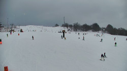 Sjezdovka skiareálu Hlubočky