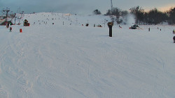 Sjezdovka skiareálu Hlubočky