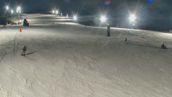 Sjezdovka skiareálu Hlubočky