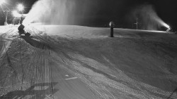 Sjezdovka skiareálu Hlubočky