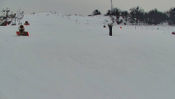 Sjezdovka skiareálu Hlubočky