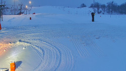 Sjezdovka skiareálu Hlubočky