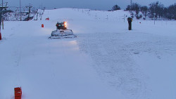 Sjezdovka skiareálu Hlubočky