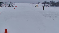 Sjezdovka skiareálu Hlubočky