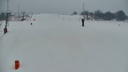 Sjezdovka skiareálu Hlubočky