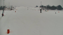 Sjezdovka skiareálu Hlubočky