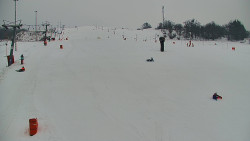 Sjezdovka skiareálu Hlubočky