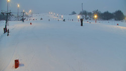 Sjezdovka skiareálu Hlubočky