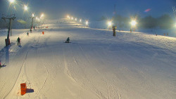 Sjezdovka skiareálu Hlubočky