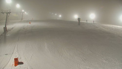 Sjezdovka skiareálu Hlubočky