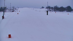 Sjezdovka skiareálu Hlubočky