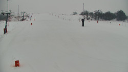 Sjezdovka skiareálu Hlubočky