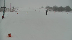 Sjezdovka skiareálu Hlubočky