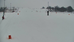 Sjezdovka skiareálu Hlubočky