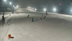 Sjezdovka skiareálu Hlubočky