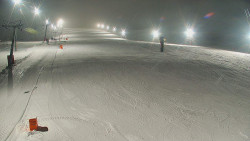 Sjezdovka skiareálu Hlubočky