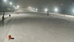 Sjezdovka skiareálu Hlubočky