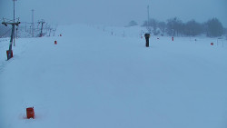 Sjezdovka skiareálu Hlubočky