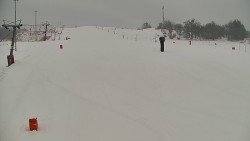 Sjezdovka skiareálu Hlubočky