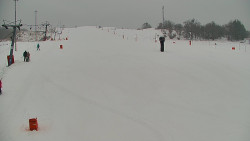 Sjezdovka skiareálu Hlubočky