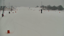 Sjezdovka skiareálu Hlubočky