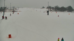 Sjezdovka skiareálu Hlubočky