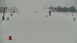 Sjezdovka skiareálu Hlubočky