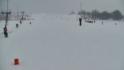 Sjezdovka skiareálu Hlubočky