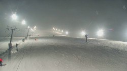 Sjezdovka skiareálu Hlubočky