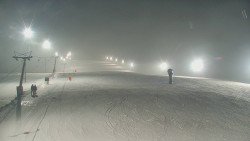 Sjezdovka skiareálu Hlubočky