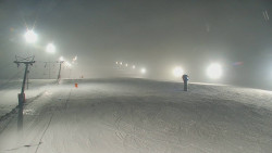 Sjezdovka skiareálu Hlubočky