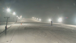 Sjezdovka skiareálu Hlubočky