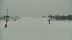 Sjezdovka skiareálu Hlubočky