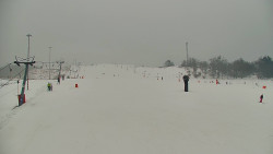 Sjezdovka skiareálu Hlubočky