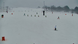 Sjezdovka skiareálu Hlubočky