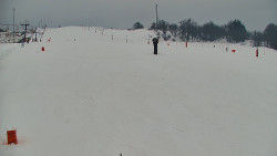 Sjezdovka skiareálu Hlubočky