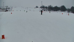 Sjezdovka skiareálu Hlubočky