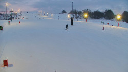 Sjezdovka skiareálu Hlubočky