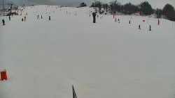 Sjezdovka skiareálu Hlubočky